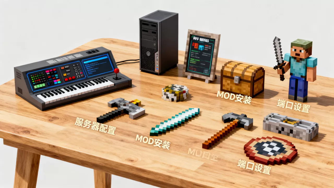 我的世界怎么开RPG服务器，需要什么条件？