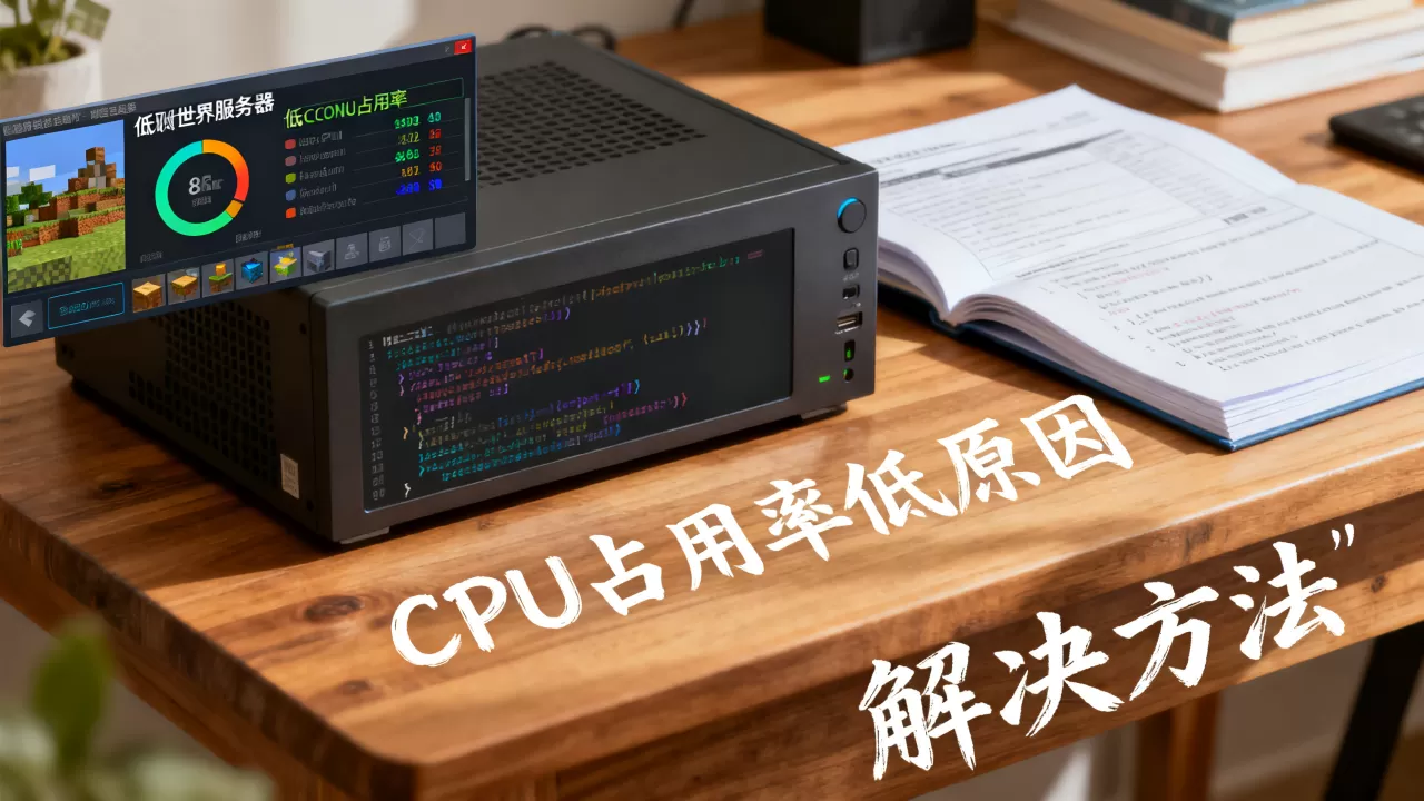 我的世界服务器CPU占用率低是什么原因,怎么解决? 我的世界服务器CPU占用率低是什么原因,怎么解决?