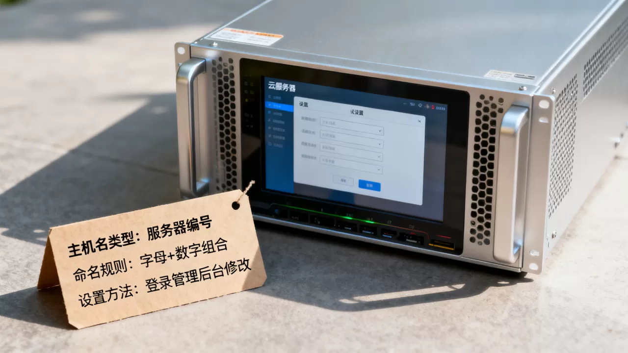 云服务器主机名有哪些常见类型和命名规则，怎么设置主机名