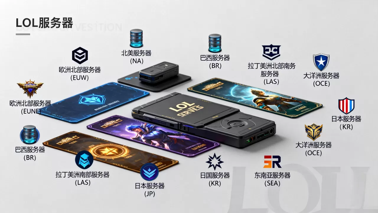 LOL哪些服务器归拳头管，分别都是什么区
