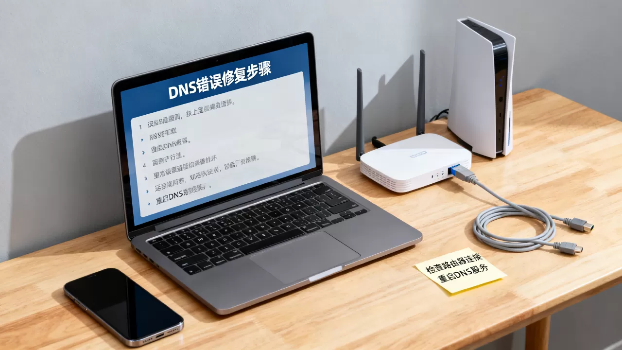 无线网dns服务器不可用怎么办，如何修复dns错误？
