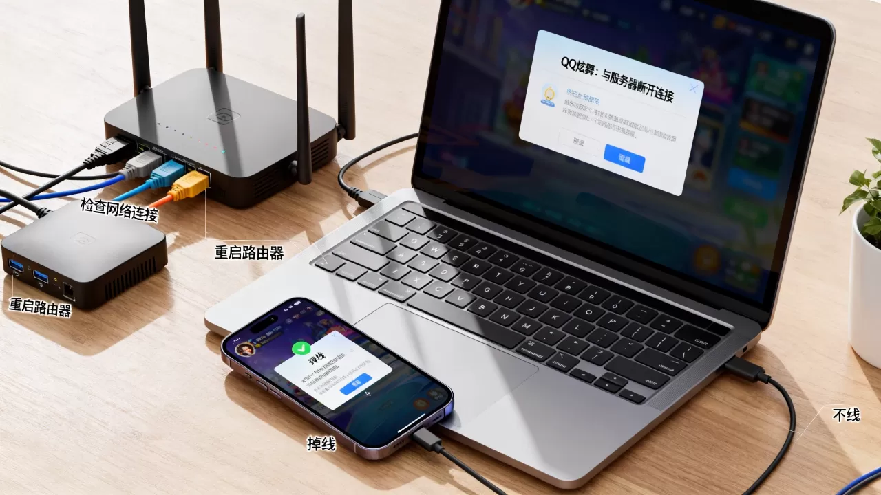 QQ炫舞显示与服务器断开连接咋办,频繁掉线原因是什么 QQ炫舞显示与服务器断开连接咋办,频繁掉线原因是什么