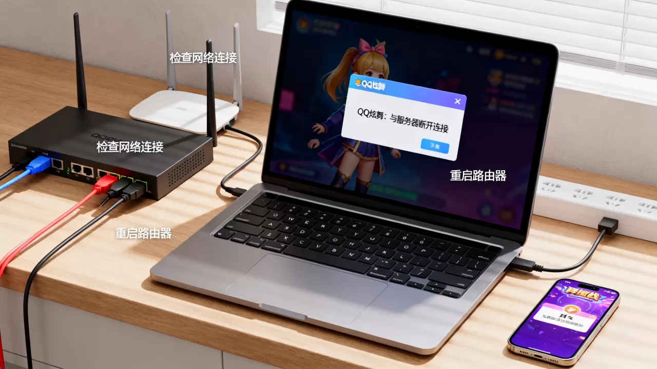 QQ炫舞显示与服务器断开连接咋办,频繁掉线原因是什么 QQ炫舞显示与服务器断开连接咋办,频繁掉线原因是什么