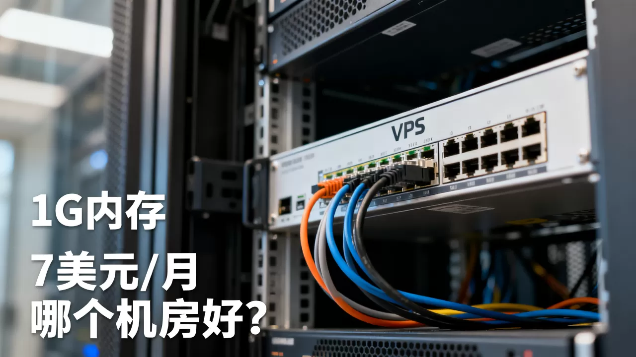 minivps 1G内存4核7美元/月值不值？,哪个机房好？