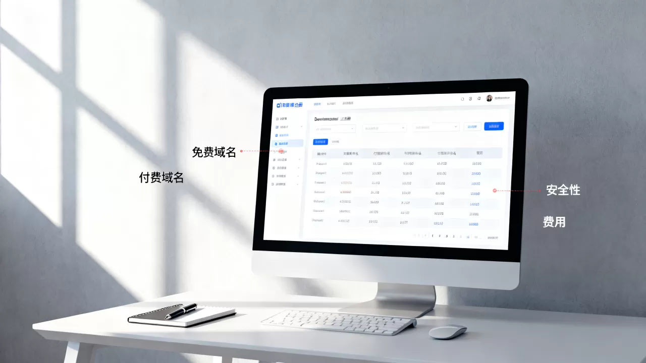 免费域名和付费域名区别大吗?,哪个更安全? 免费域名和付费域名区别大吗?,哪个更安全?
