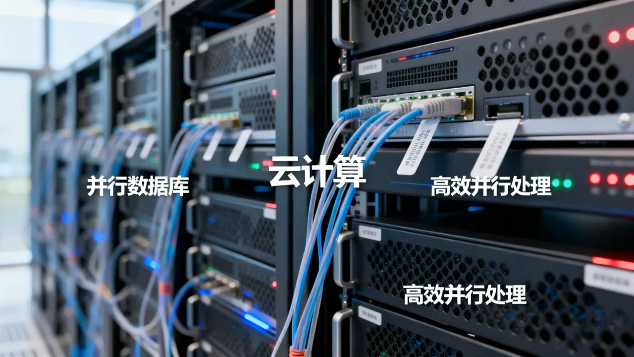 并行数据库在云计算中如何实现高效并行处理，什么是并行数据库？