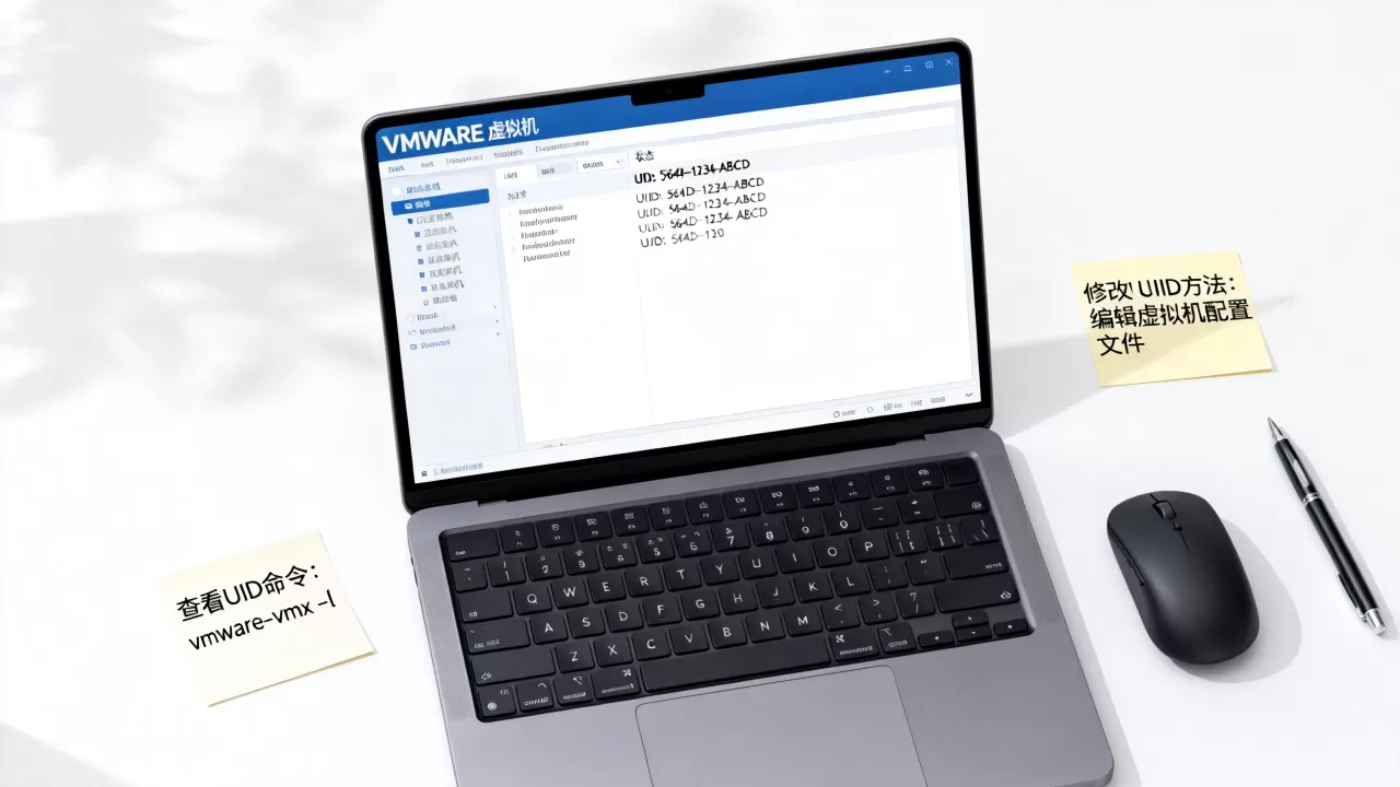 VMware虚拟机UUID如何查看和修改?,UUID有什么用 VMware虚拟机UUID如何查看和修改?,UUID有什么用