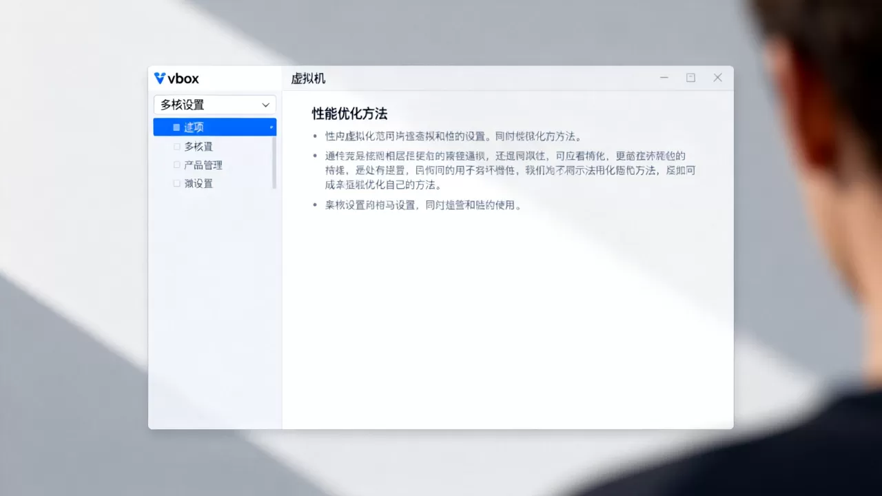 vbox虚拟机多核怎么设置？性能优化方法有哪些？