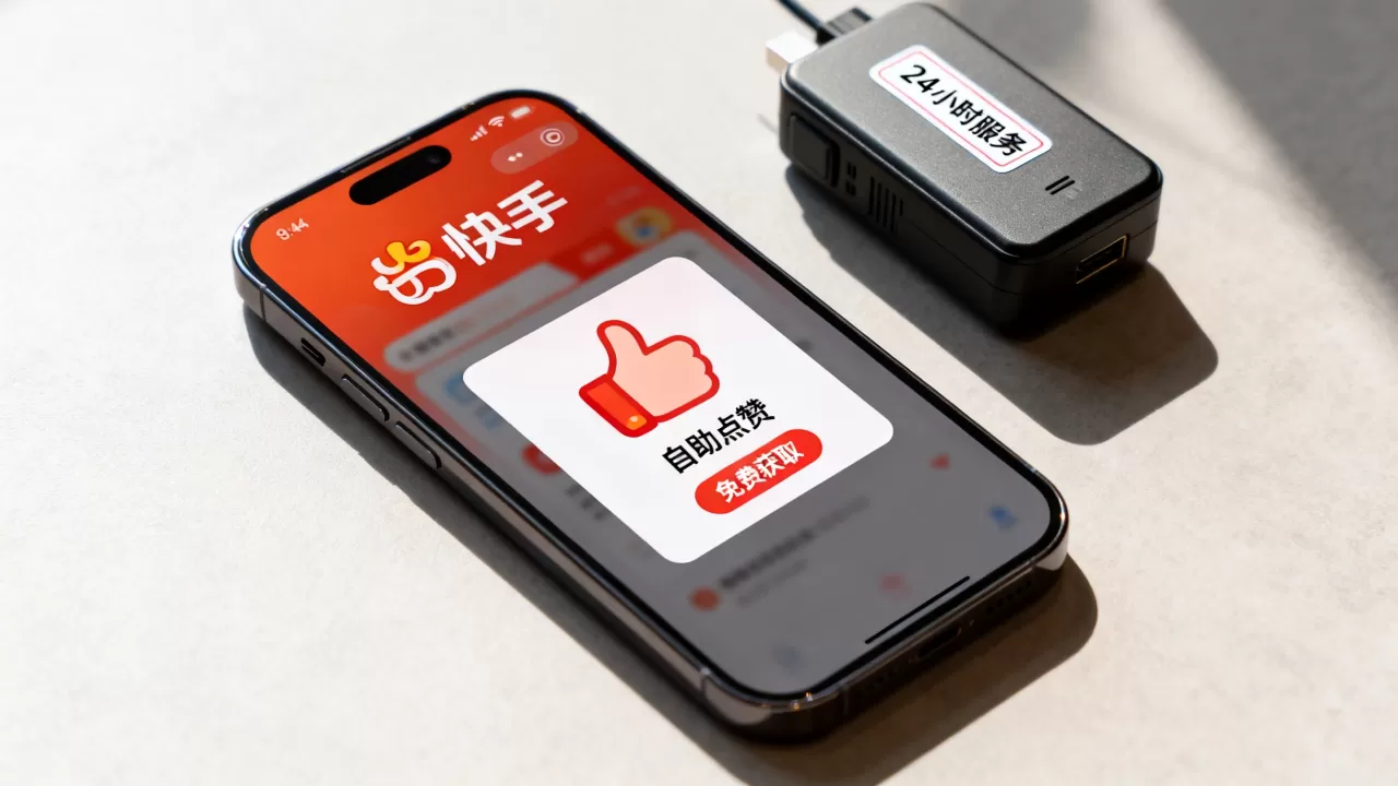 快手24小时自助点赞真的靠谱吗，怎么免费获取？