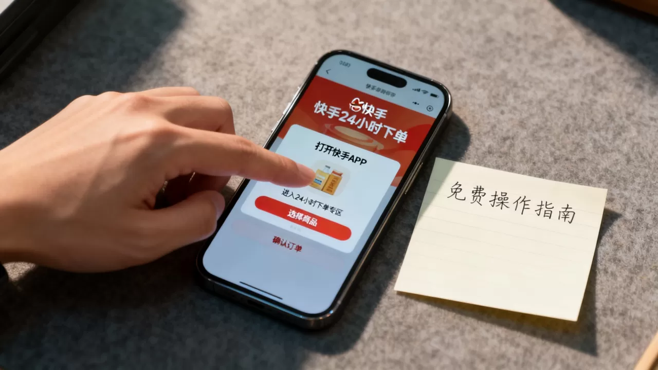 快手24小时下单业务真的免费吗,怎么操作? 快手24小时下单业务真的免费吗,怎么操作?