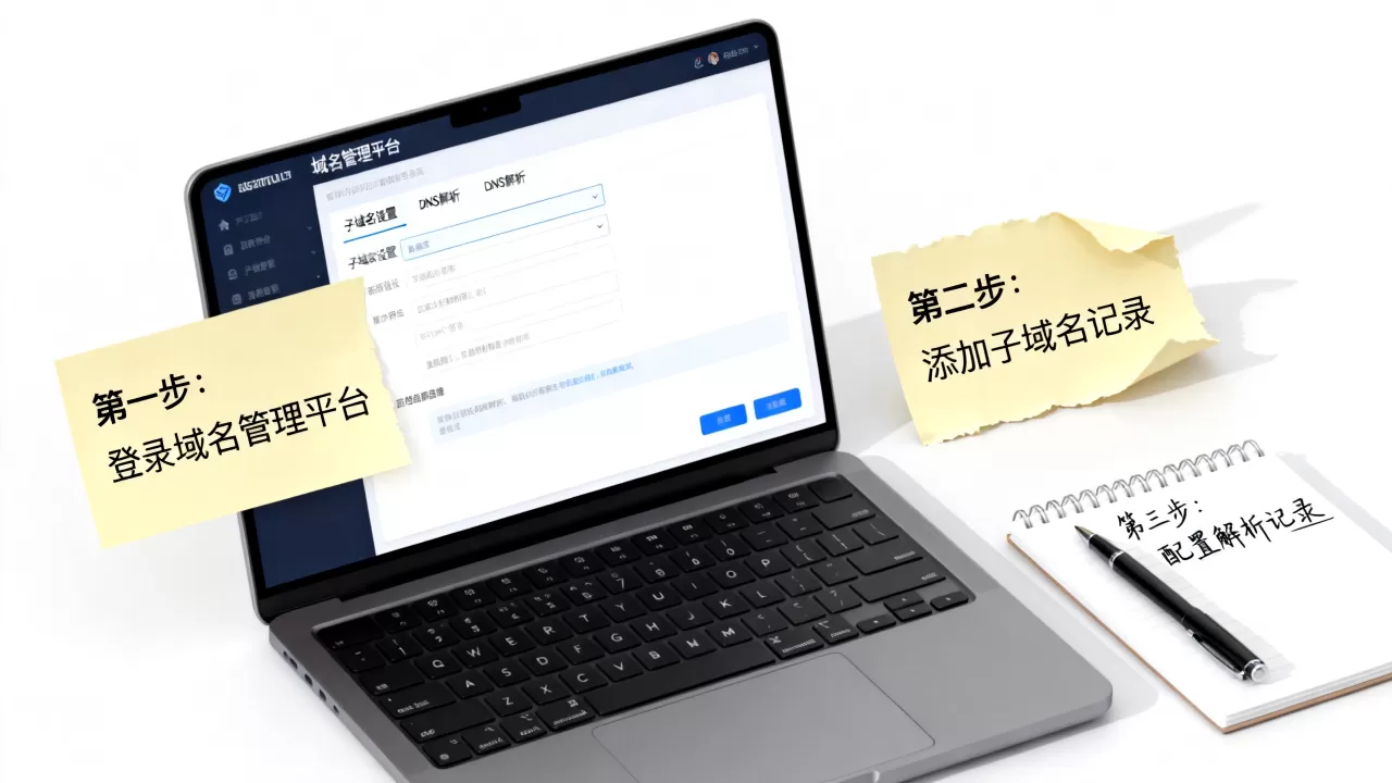 域名子域名如何正确设置?,子域名解析步骤有哪些? 域名子域名如何正确设置?,子域名解析步骤有哪些?