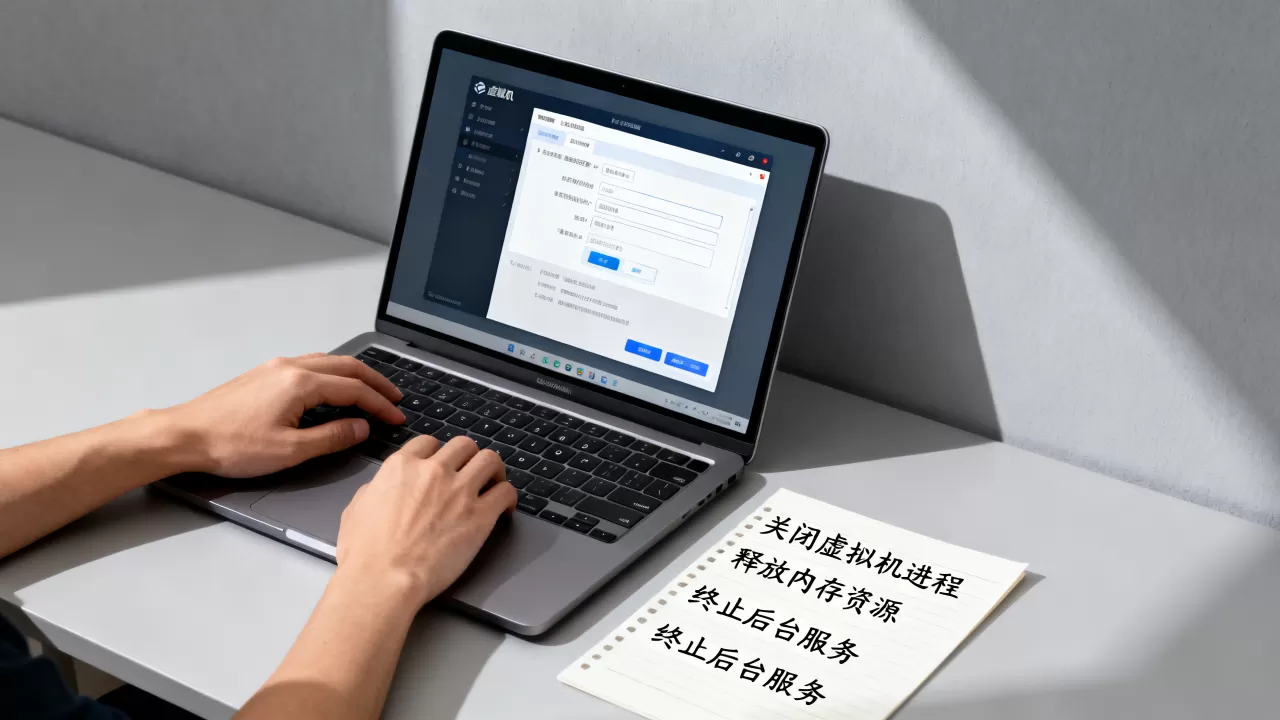 如何彻底结束虚拟机代码运行并释放资源?,虚拟机释放资源方法。 如何彻底结束虚拟机代码运行并释放资源?,虚拟机释放资源方法。