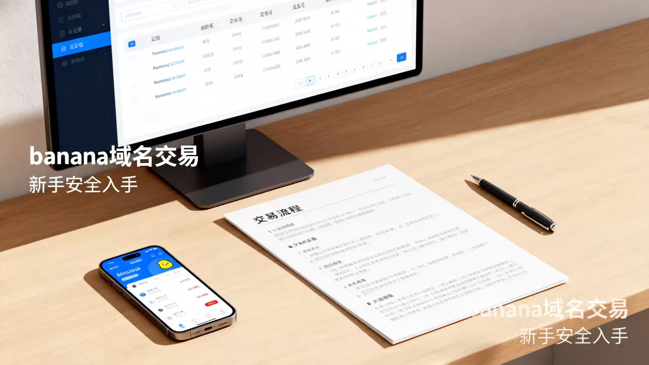 banana域名交易靠谱吗，新手怎么入手才安全？