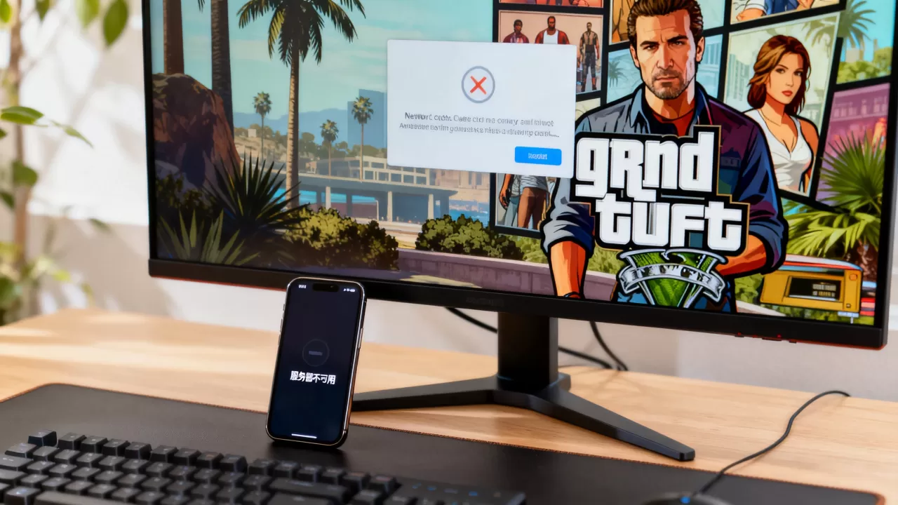 GTA5差事服务器不可用怎么办,进不去是什么原因 GTA5差事服务器不可用怎么办,进不去是什么原因