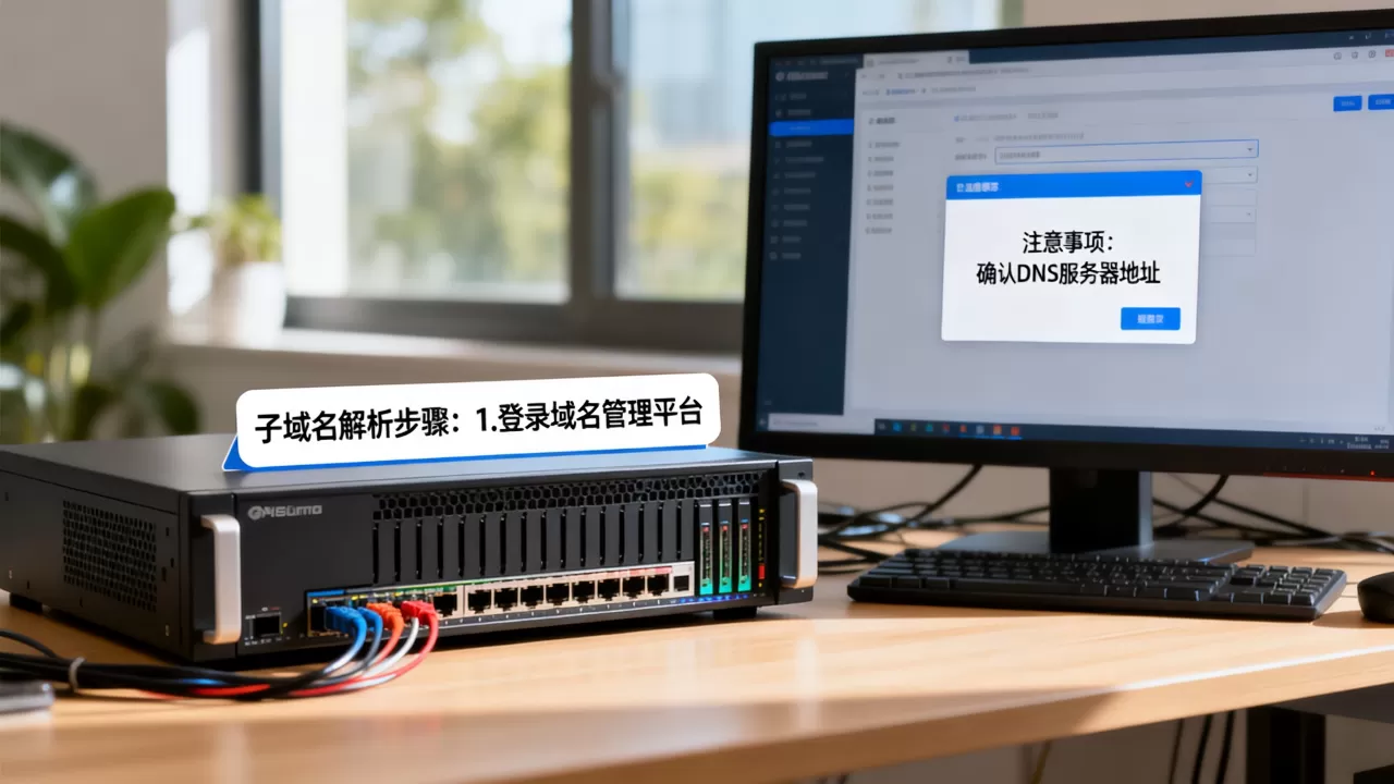 子域名解析到服务器怎么做?,有哪些注意事项? 子域名解析到服务器怎么做?,有哪些注意事项?