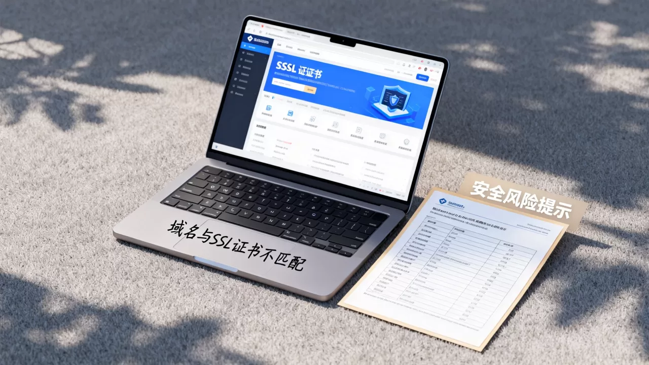 域名和SSL证书不匹配会怎样，会影响网站安全吗？