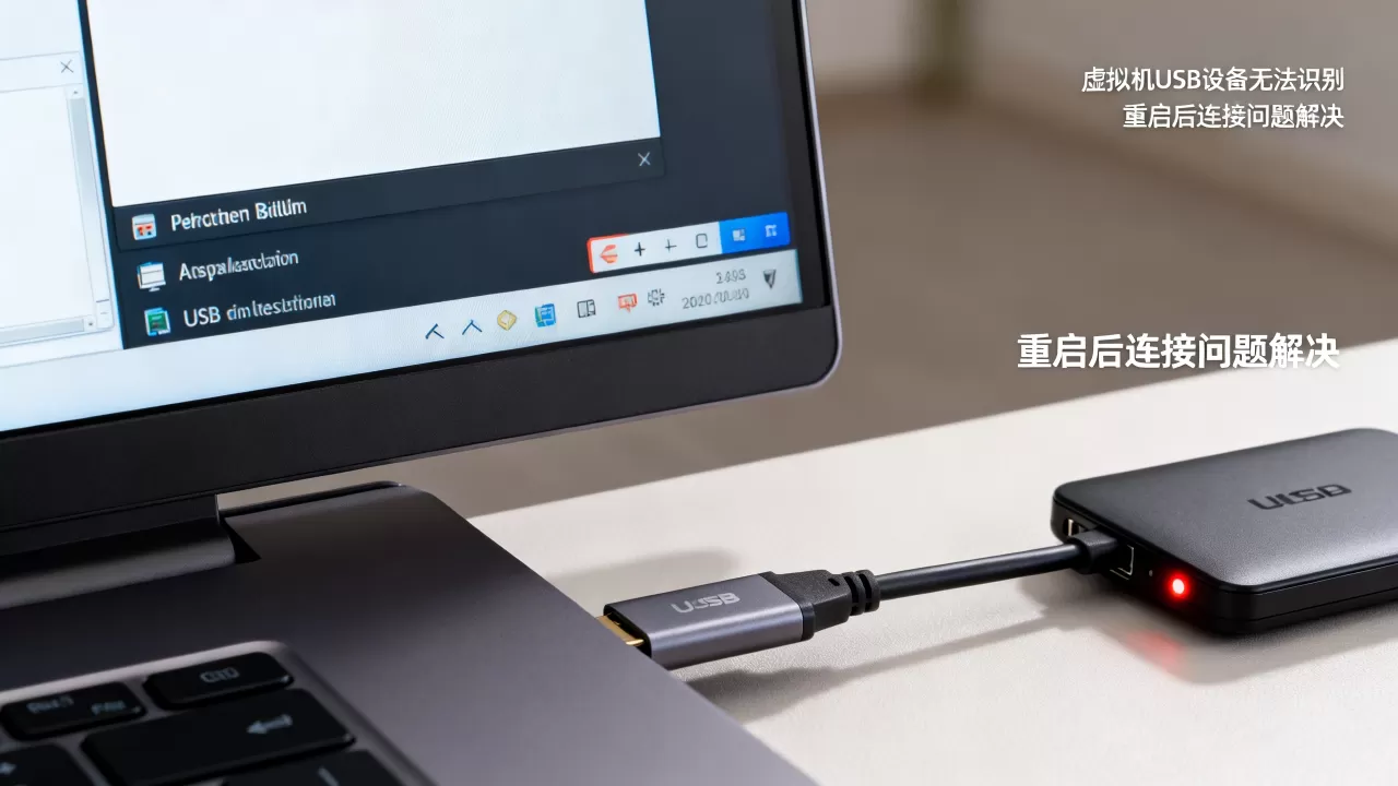 虚拟机USB设备无法识别？重启后如何解决连接问题？