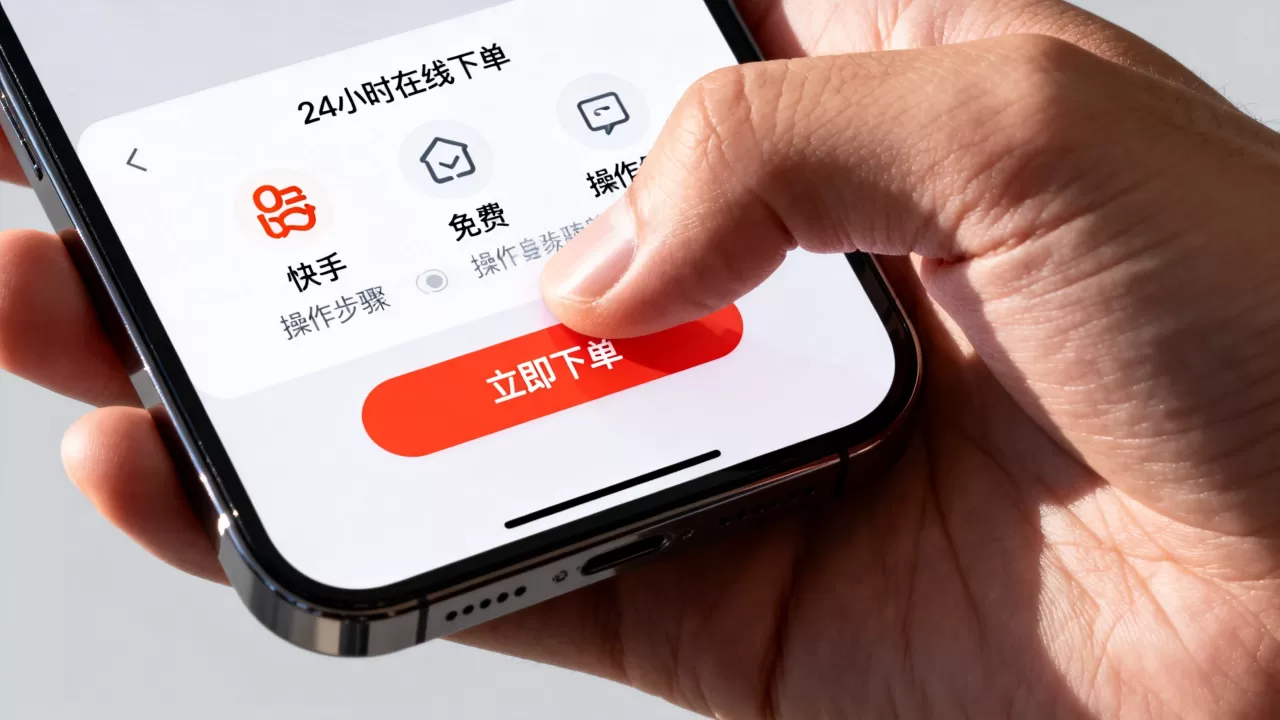 快手平台24小时在线下单免费吗，怎么操作？