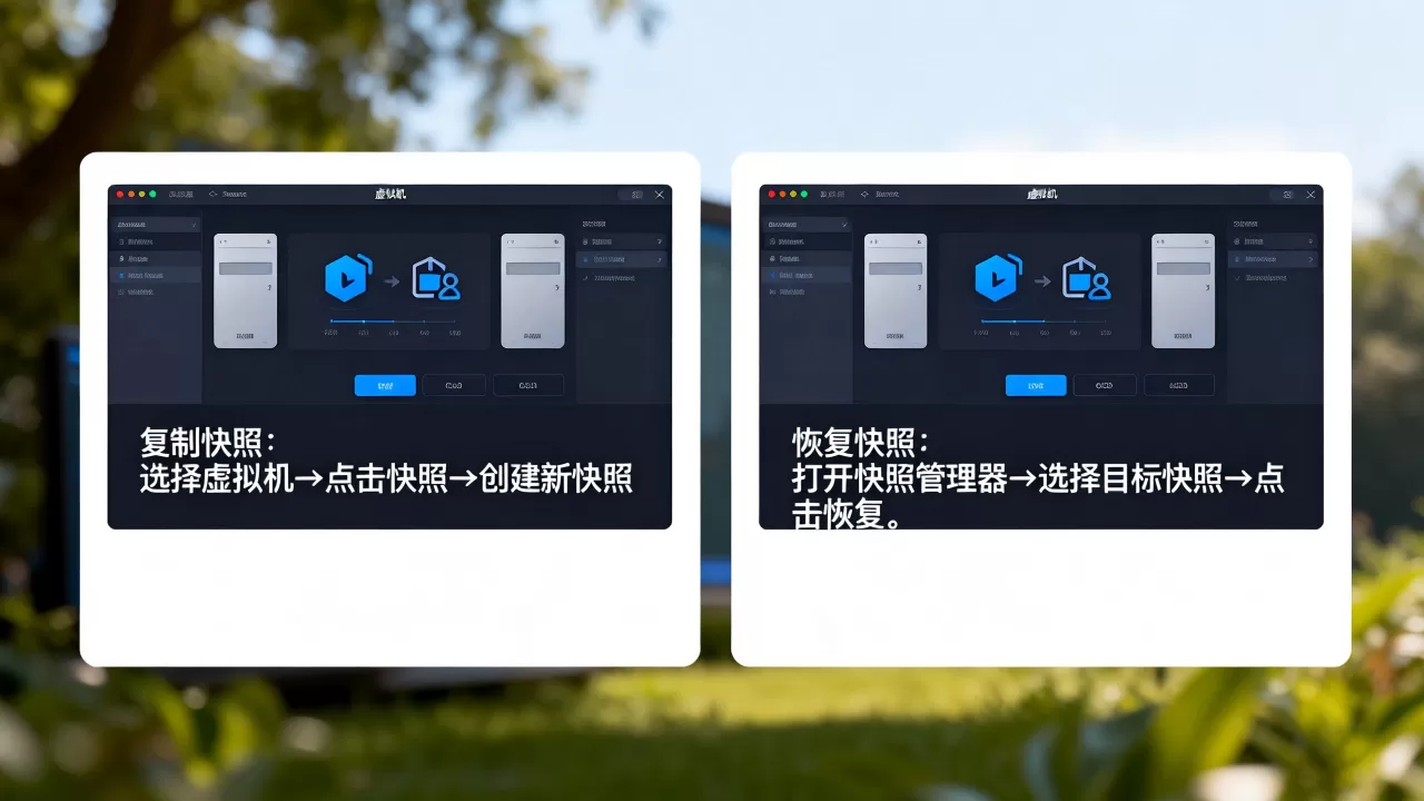 虚拟机复制快照怎么操作?,虚拟机快照如何恢复? 虚拟机复制快照怎么操作?,虚拟机快照如何恢复?