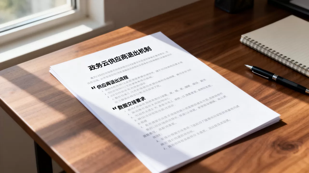 政务云建设里供应商退出机制如何写,有哪些注意事项? 政务云建设里供应商退出机制如何写,有哪些注意事项?