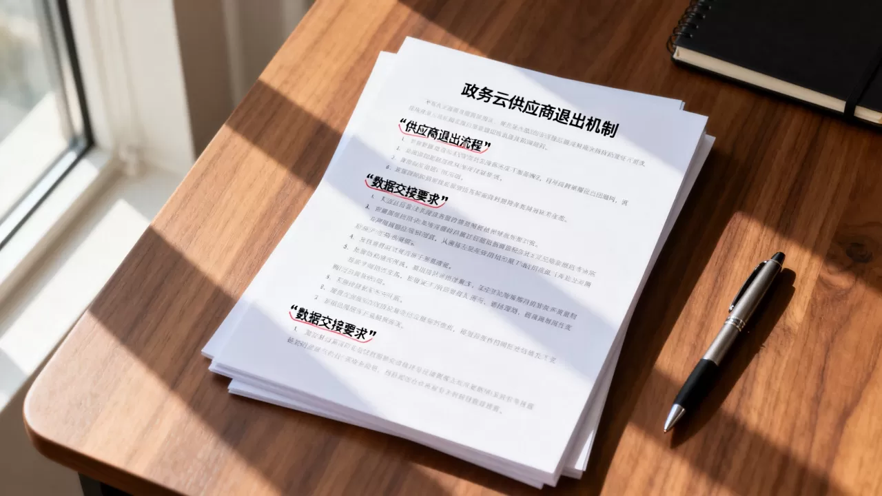 政务云建设里供应商退出机制如何写,有哪些注意事项? 政务云建设里供应商退出机制如何写,有哪些注意事项?