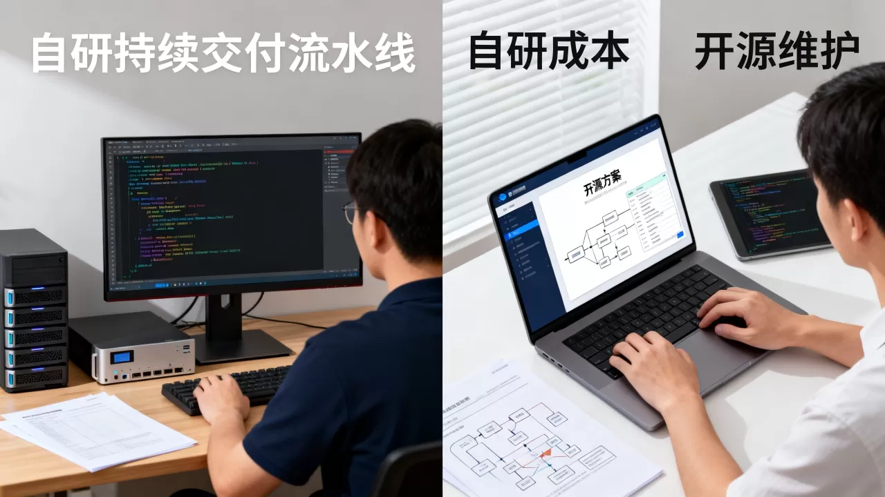 持续交付流水线自研还是用开源方案更划算，到底怎么选？
