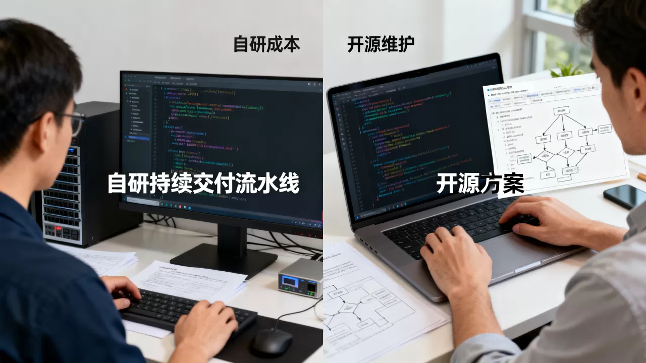 持续交付流水线自研还是用开源方案更划算,到底怎么选? 持续交付流水线自研还是用开源方案更划算,到底怎么选?