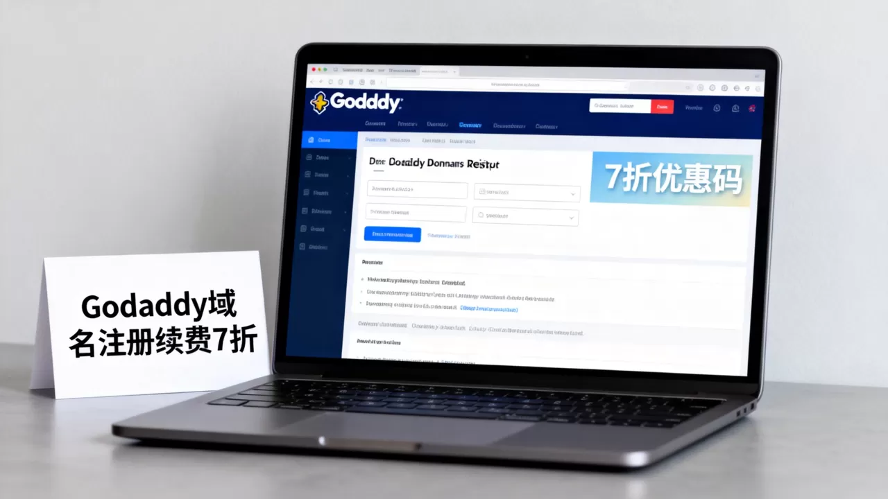 Godaddy域名注册续费7折优惠码是真的吗?,怎么领? Godaddy域名注册续费7折优惠码是真的吗?,怎么领?