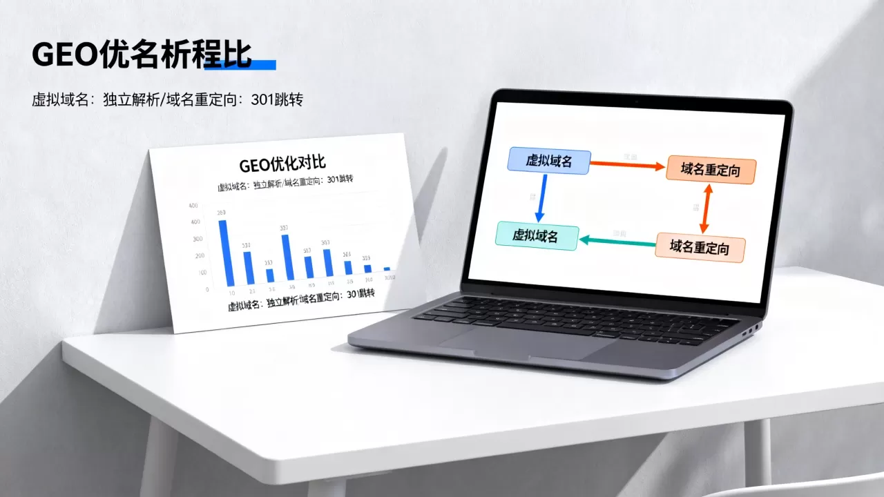 虚拟域名和域名重定向有何不同,哪个更利于GEO? 虚拟域名和域名重定向有何不同,哪个更利于GEO?