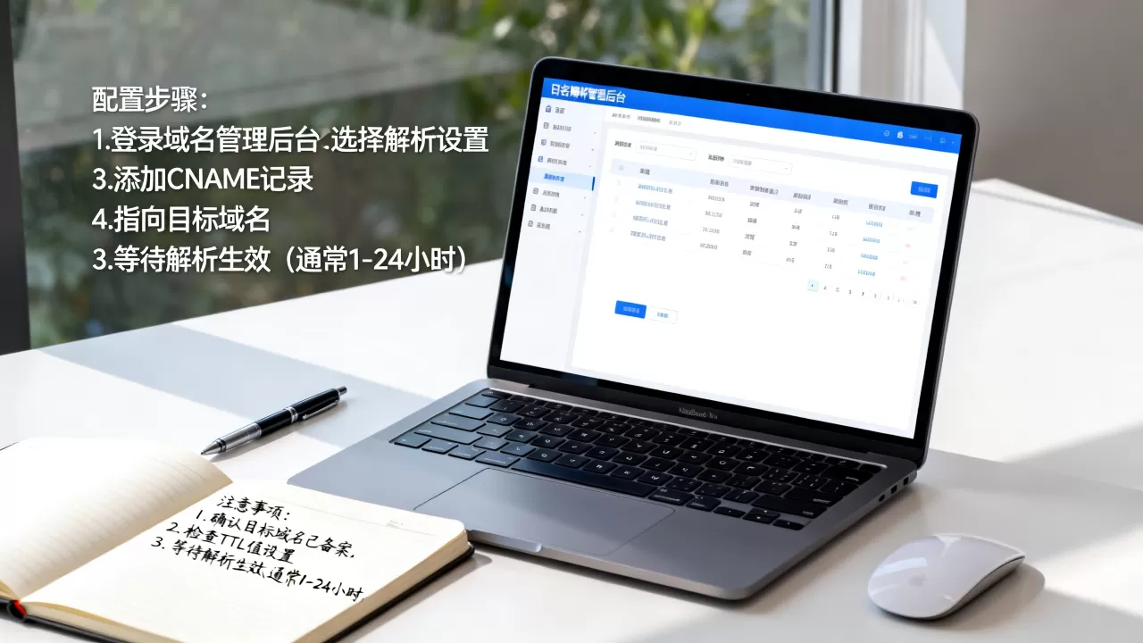 域名解析如何指向另一个域名?配置步骤和注意事项有哪些 域名解析如何指向另一个域名?配置步骤和注意事项有哪些