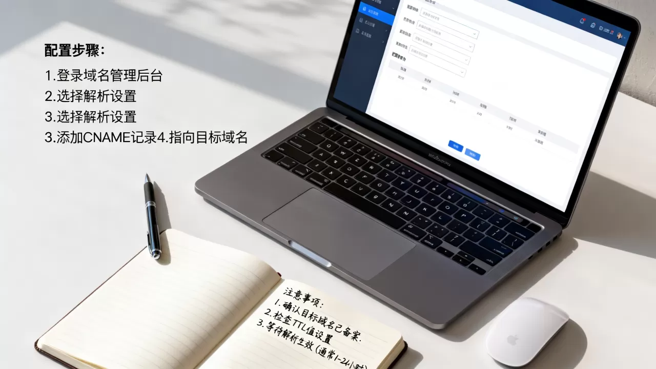 域名解析如何指向另一个域名?配置步骤和注意事项有哪些 域名解析如何指向另一个域名?配置步骤和注意事项有哪些