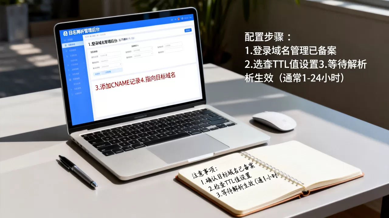域名解析如何指向另一个域名?配置步骤和注意事项有哪些 域名解析如何指向另一个域名?配置步骤和注意事项有哪些