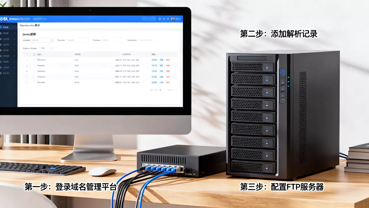 怎么给FTP服务器绑定域名，需要注意什么呢？