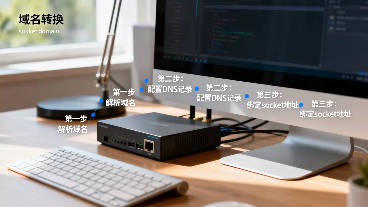 你知道域名怎么转换成socket域名吗，具体步骤有哪些？