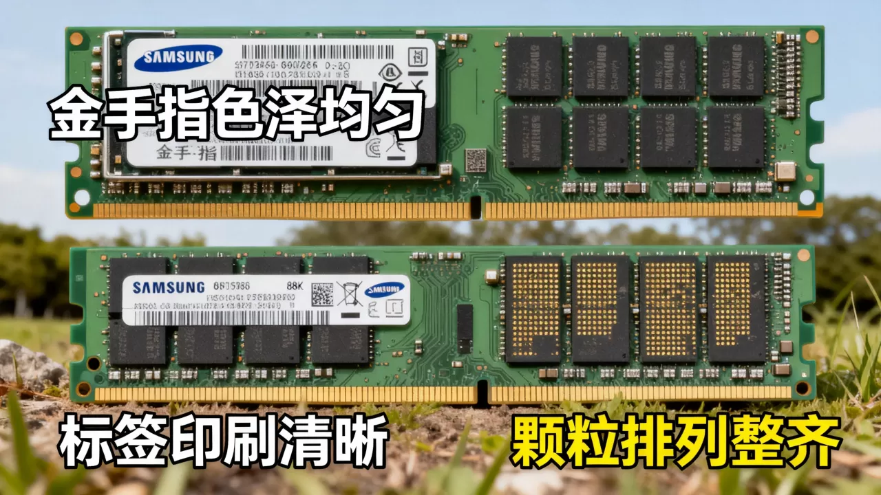 三星服务器内存条如何辨认真假，鉴别方法有哪些？