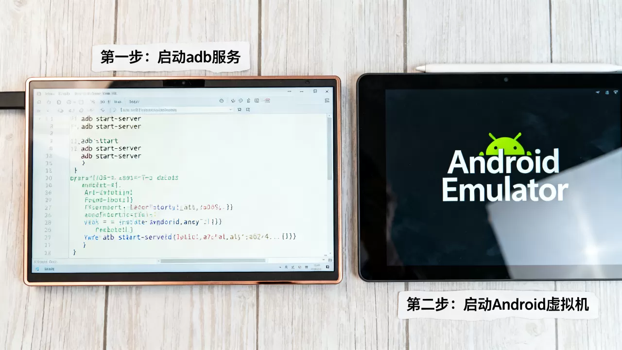 adb如何启动Android虚拟机?详细命令步骤是怎样的? adb如何启动Android虚拟机?详细命令步骤是怎样的?
