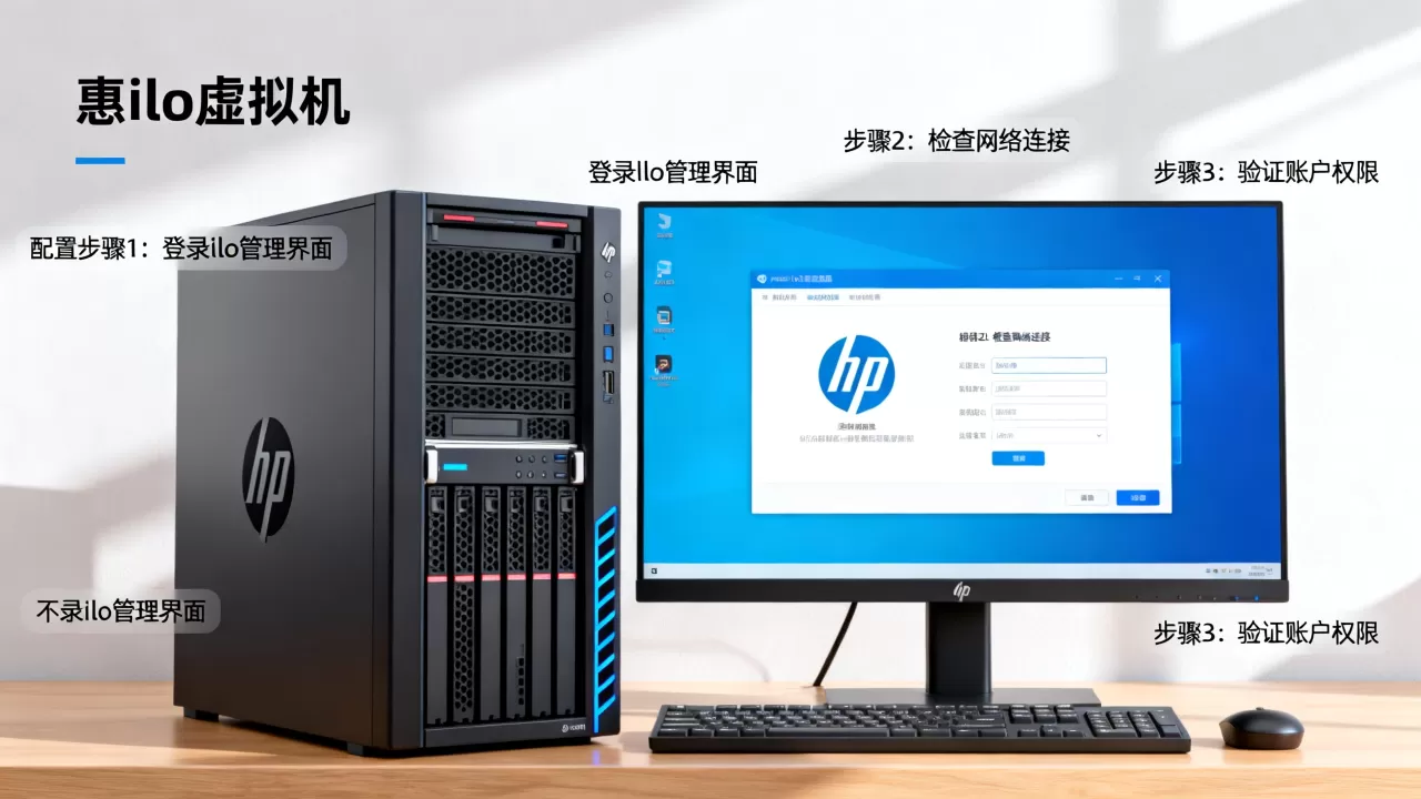 惠普ilo虚拟机如何配置,为什么连不上? 惠普ilo虚拟机如何配置,为什么连不上?