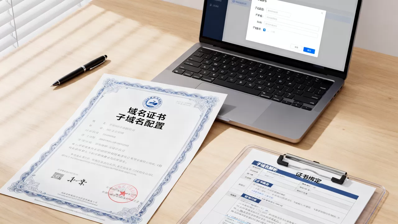 域名证书和子域名究竟什么关系,怎么配置？
