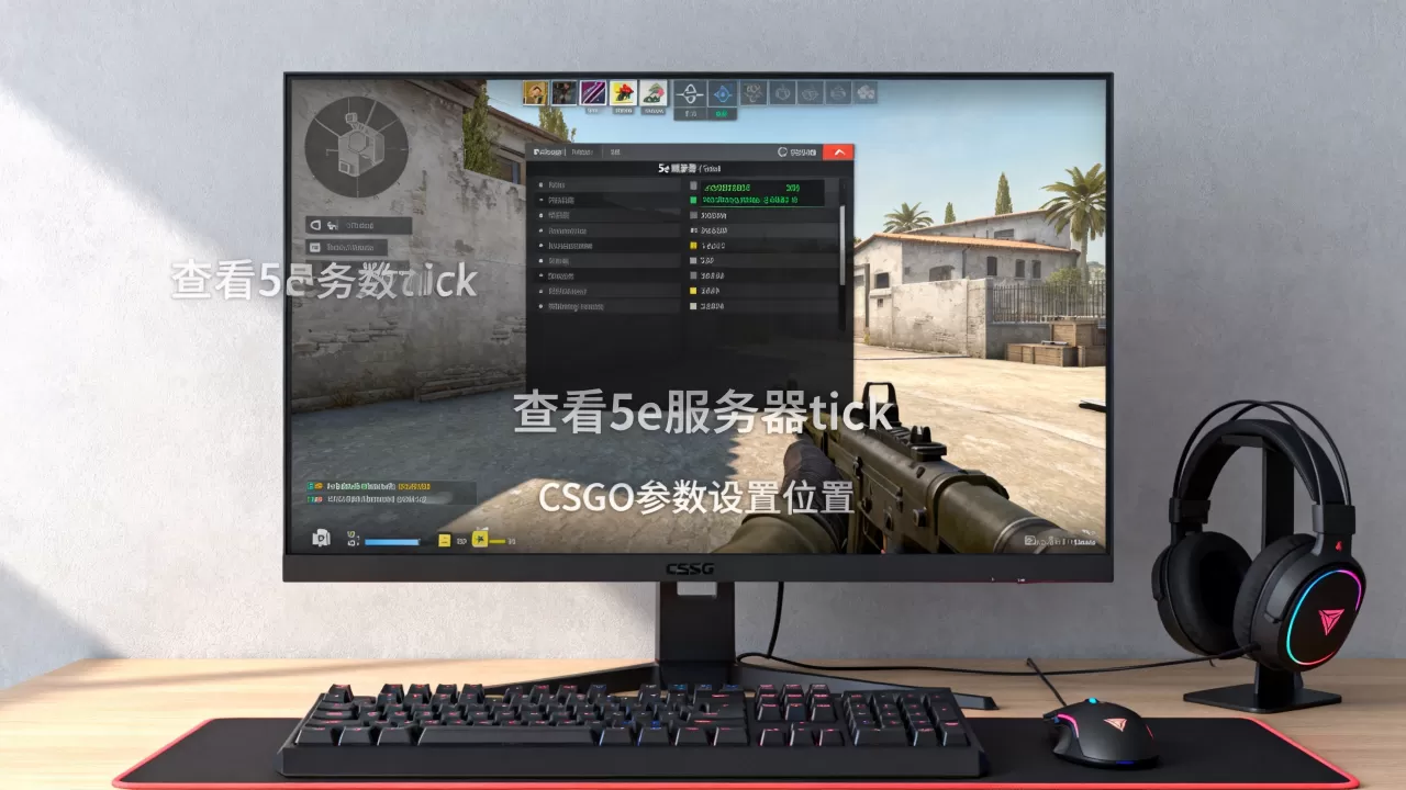 如何查看5e服务器tick?csgo参数设置在哪? 如何查看5e服务器tick?csgo参数设置在哪?