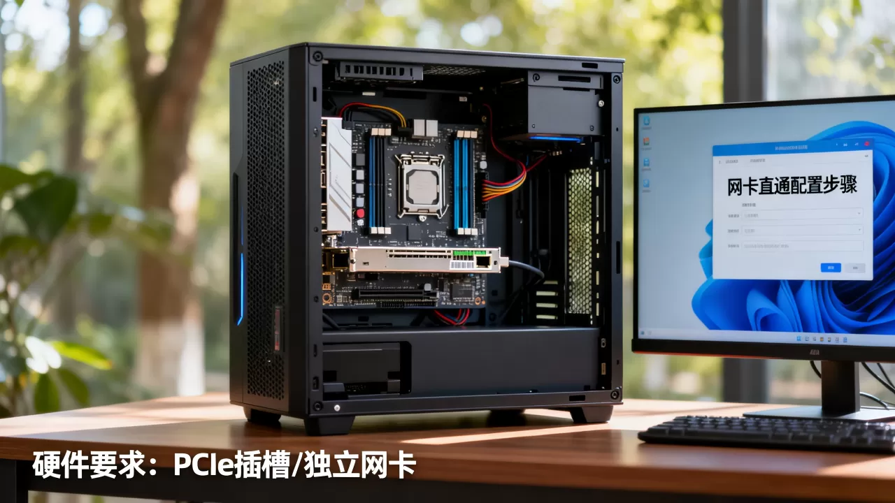 网卡直通虚拟机到底怎么做，需要什么硬件配置？