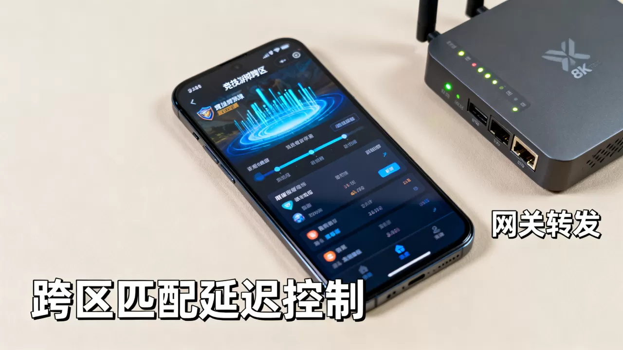 竞技手游跨区匹配延迟如何控制，什么是网关转发？