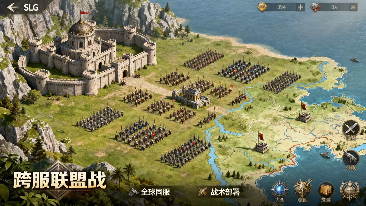 SLG跨服联盟战全球同服可行吗,怎么玩? SLG跨服联盟战全球同服可行吗,怎么玩?