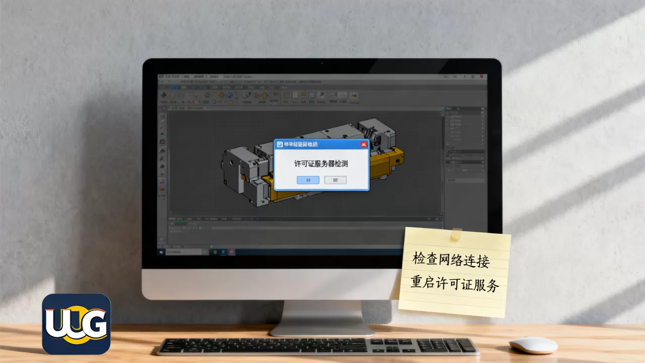 ug已检测到许可证服务器怎么办 ug已检测到许可证服务器怎么办