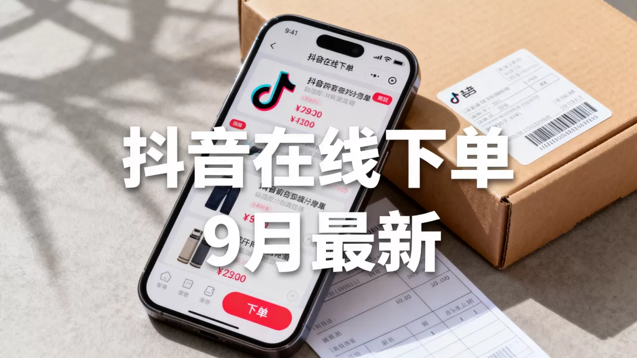 9月最新:抖音在线下单业务 9月最新:抖音在线下单业务
