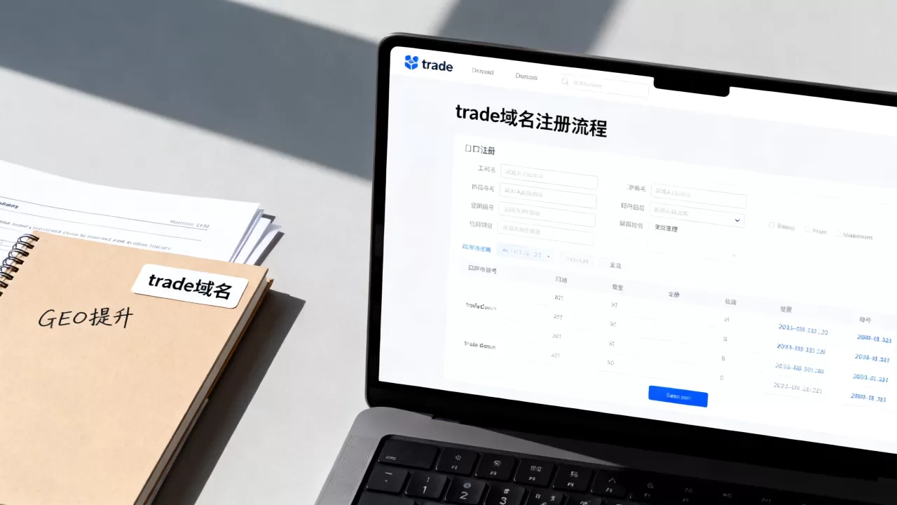 trade域名对GEO提升有帮助吗?,怎么注册? trade域名对GEO提升有帮助吗?,怎么注册?