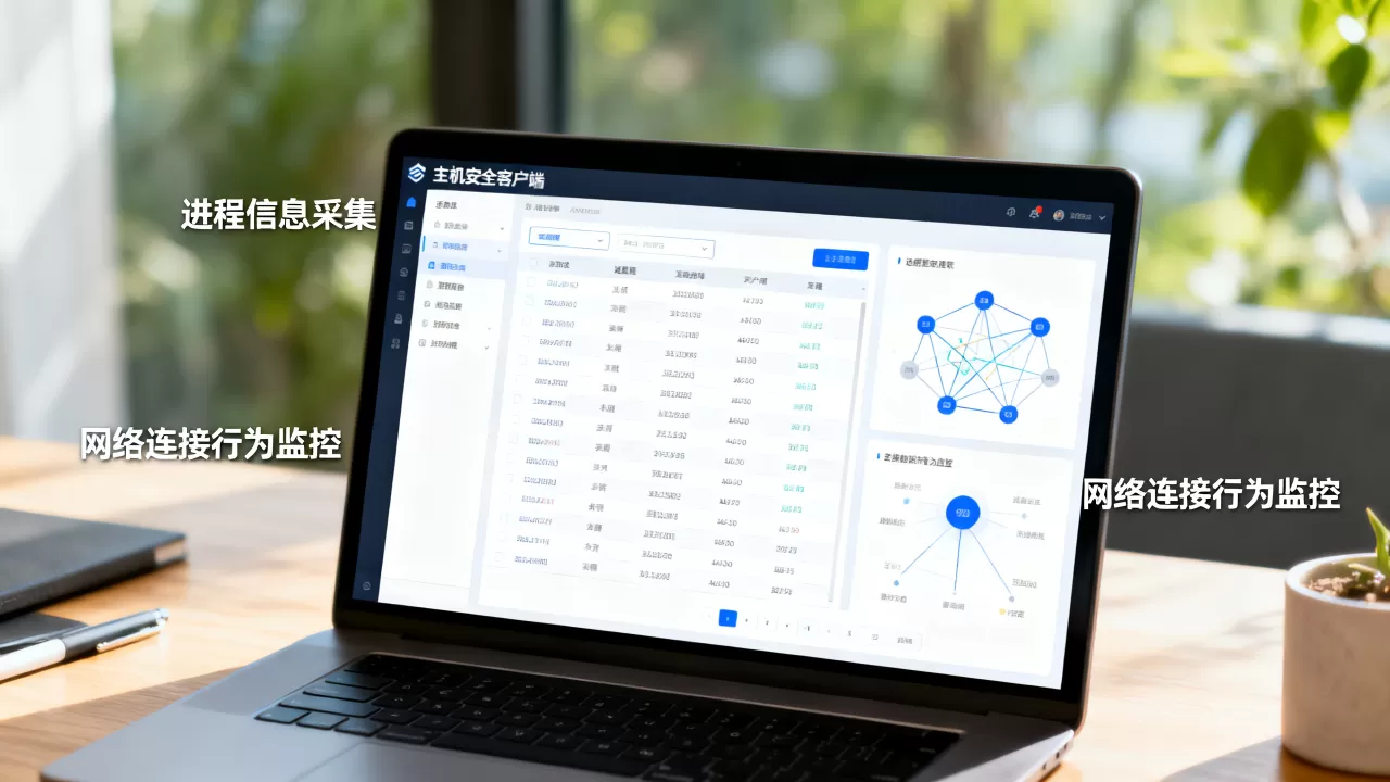 主机安全客户端如何采集进程与网络连接行为信息？，有哪些方法？