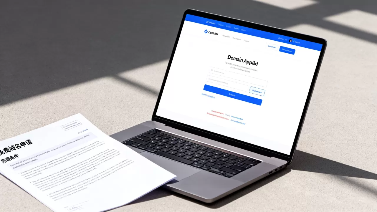 金万维免费域名申请真的靠谱吗？有什么隐藏条件吗？