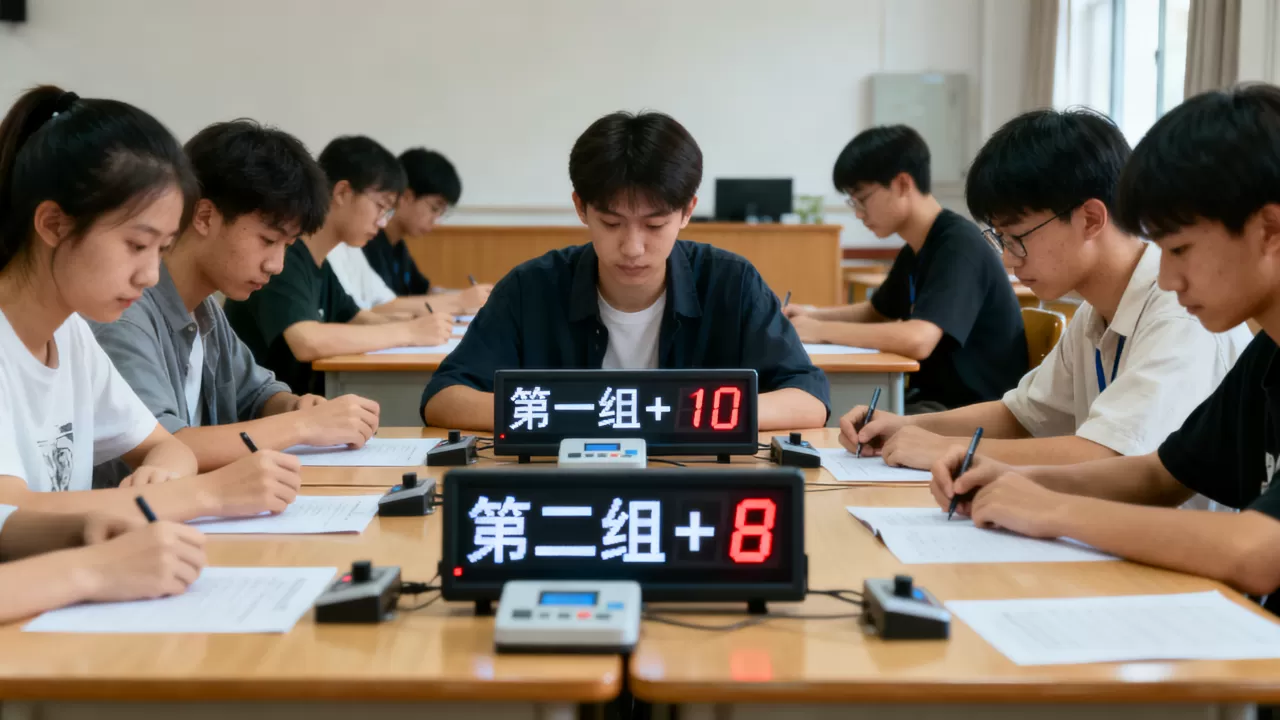 大班课分组答题的实时积分下发结构