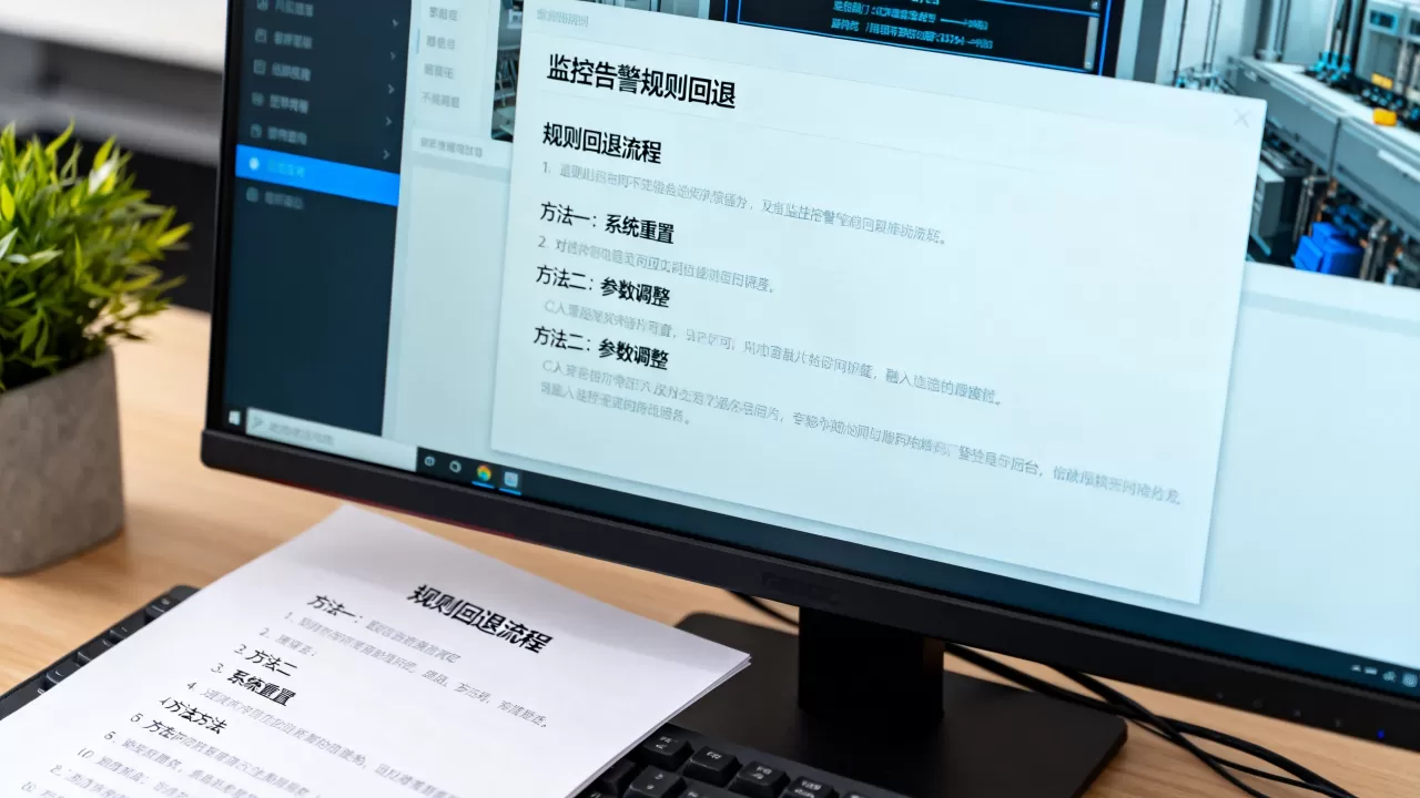 促销结束后的监控告警规则如何回退,有哪些方法? 促销结束后的监控告警规则如何回退,有哪些方法?