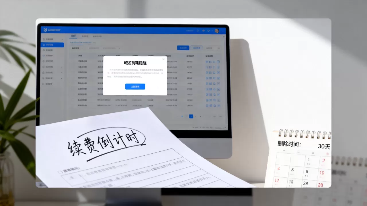 网站域名到期不续费会怎样,域名到期多久删除? 网站域名到期不续费会怎样,域名到期多久删除?